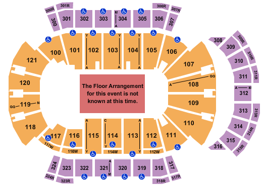 VyStar Veterans Memorial Arena Cody Johnson Seating Chart